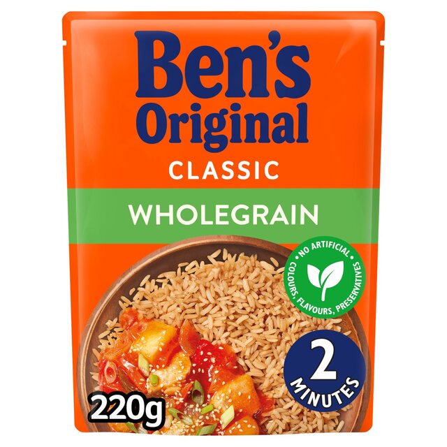 BENS BEN Original WholeGrain Microwave Rice 250G