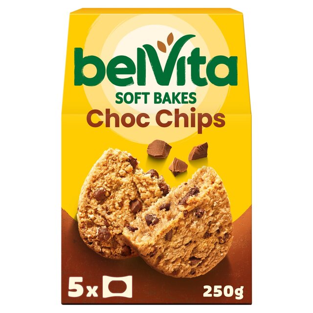 Belvita Chips Chips Bakes Soft Baken Breakfast Biscuits 5 x 50g