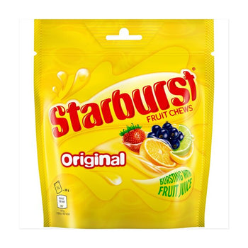 Starburst Original Fruit Chews Sweets Pouch Bag 138g