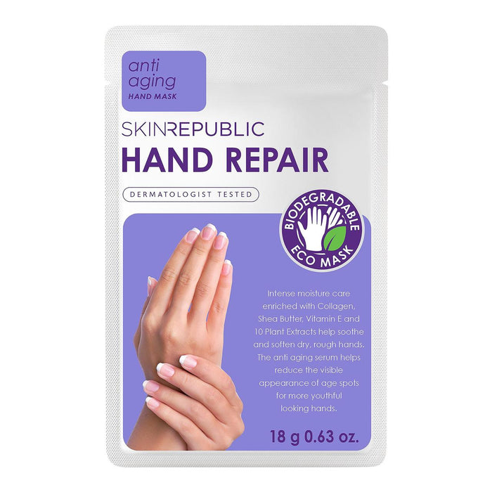 Skin Republic Réparation de la main Masque anti-âge 18G