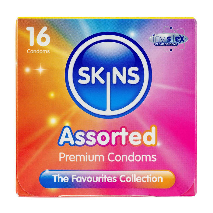 Skins verschiedene Kondome 16 pro Pack