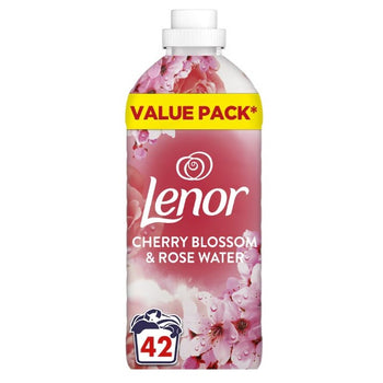 Lenor Fabric Conditioner Cherry Blossom & Rosewater 42 Washes 1.386L - Special Offer