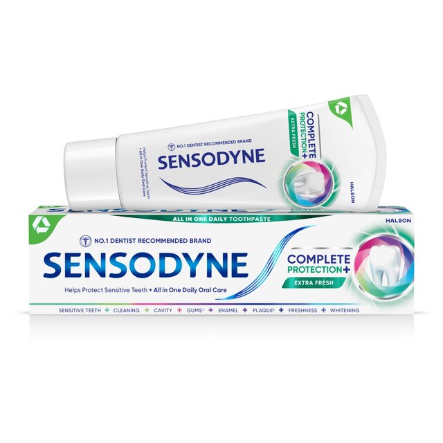 Sensodyne Completa Completa Pasta de dientes sensible extra fresca 75 ml