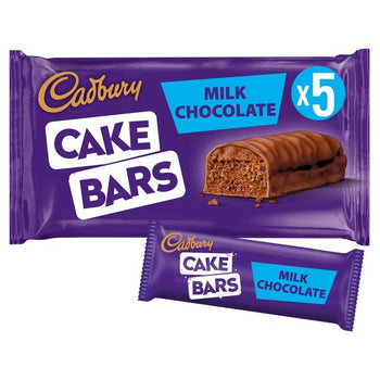 Cadbury Chocolate Cake Bars 5 per pack