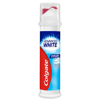 Colgate Advanced White Whitening Toothpaste Pump 100ml