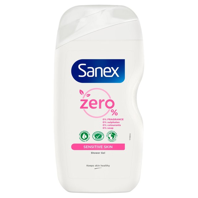 Sanex Zero % Gel de Ducha Piel Sensible 450ml 