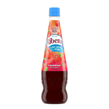 Ribena Strawberry No Added Sugar Squash 850ml