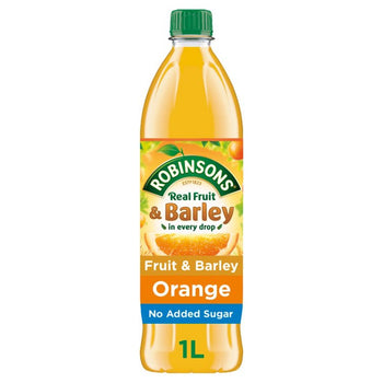 Robinsons Orange Fruit & Barley No Added Sugar 1L