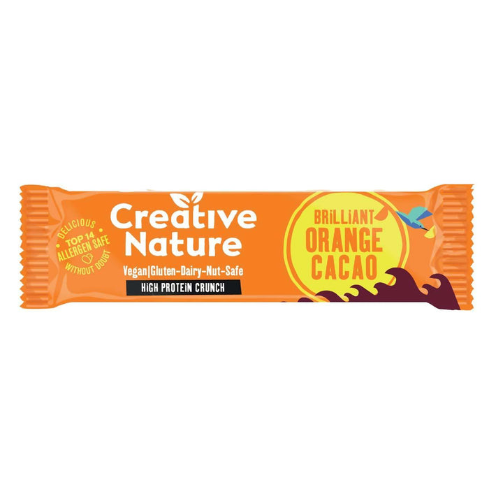 Naturaleza creativa Cacao Orange Protein Flapjack 40G