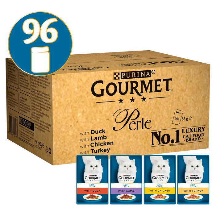 Colección de chefs de comida gourmet perle gato 96 x 85g