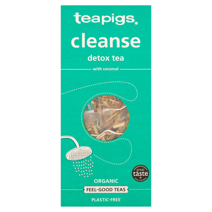 TEAPIGS Nettoyer les sacs à thé 15 par paquet