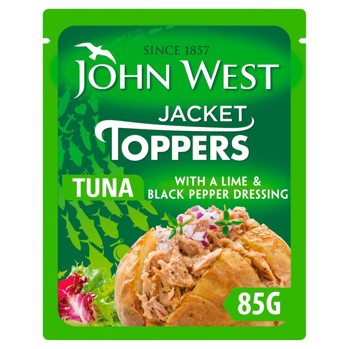 John West Tuna Lime y Pepper Jacket Topper 85G