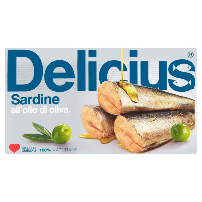 Delicius Sardinen in Olivenöl 120G