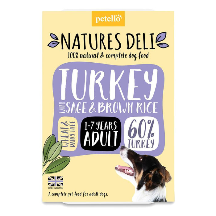 Natures Deli Turkey Wet Dog Food 400g