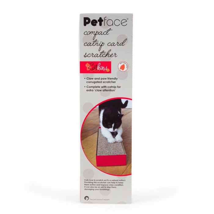 Petface Compact Catnip Card Cat Scratcher