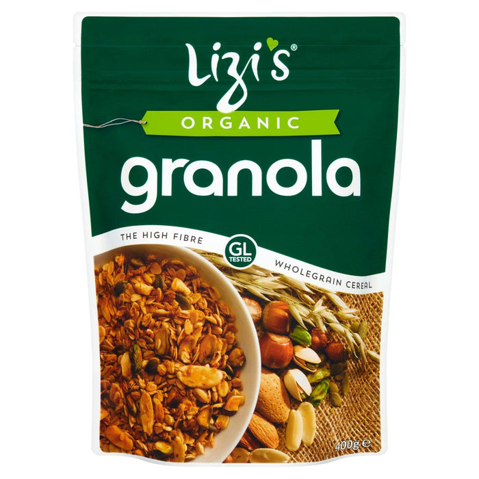 Céréales granola biologiques de Lizi 400G