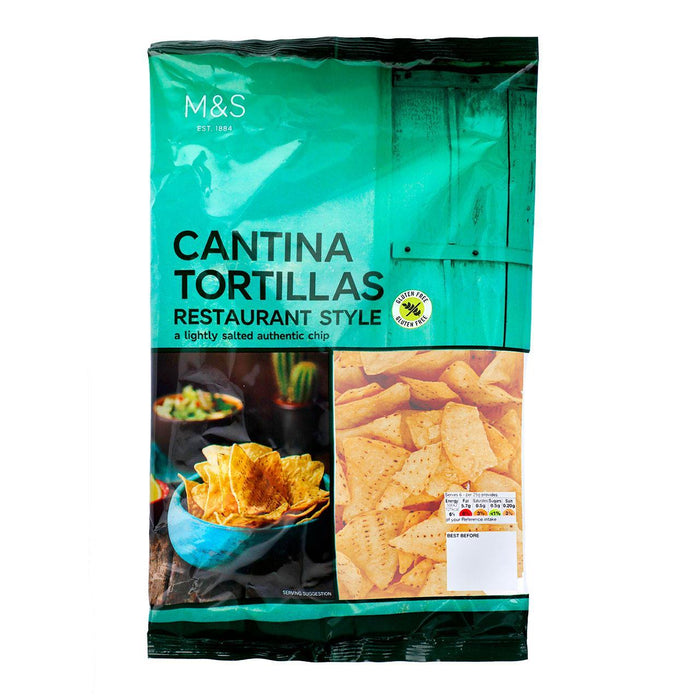 M & S Cantina Tortilla Chips 150g