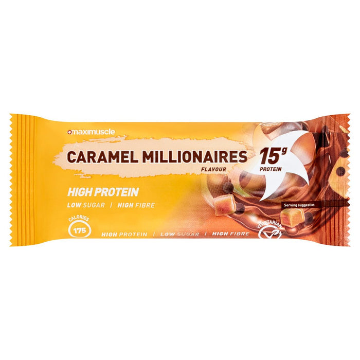 Maximuscle Caramel Millionaires Protein Bar 45g