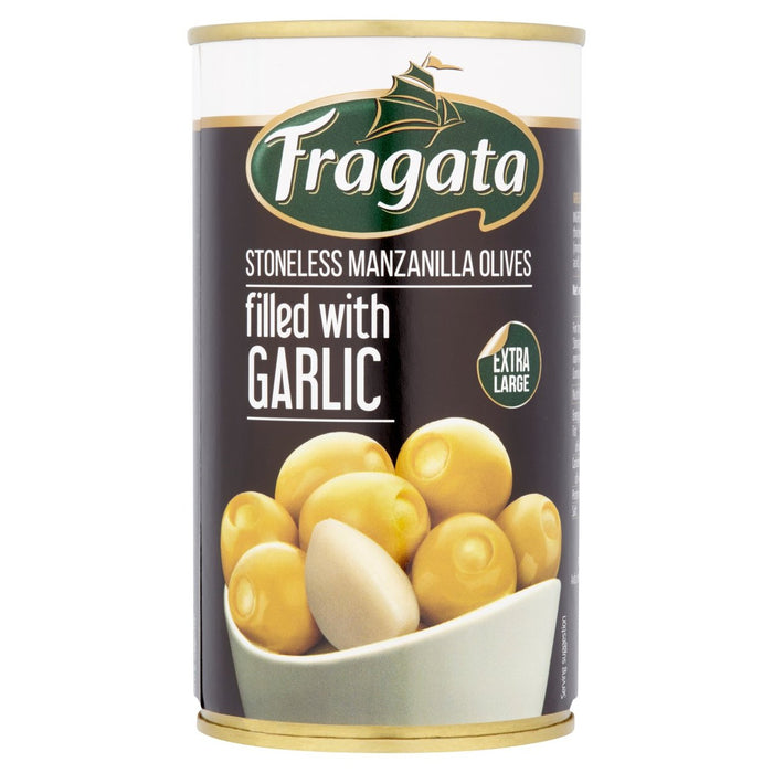 Fragata -Oliven mit Knoblauch 350G gefüllt