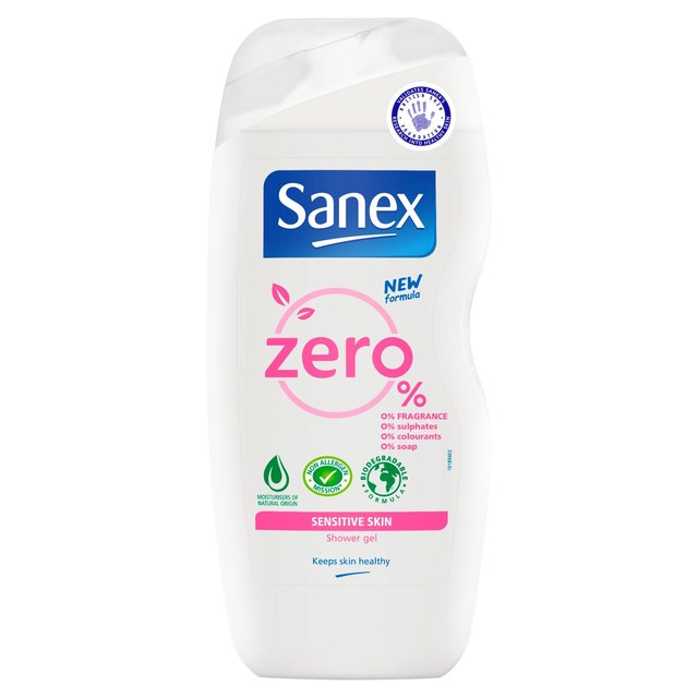 Sanex Zero% Sensitive Skin Gel Gel 225 ml